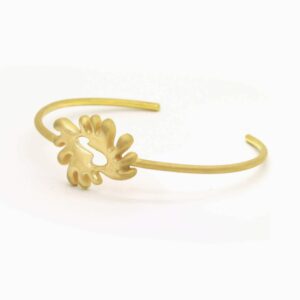 Bracelet Akan — Or blanc, blanc, jaune, jaune, rose ou rose