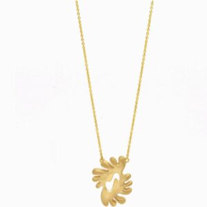 Pendentif Akan — Or blanc, blanc, jaune, jaune, rose ou rose